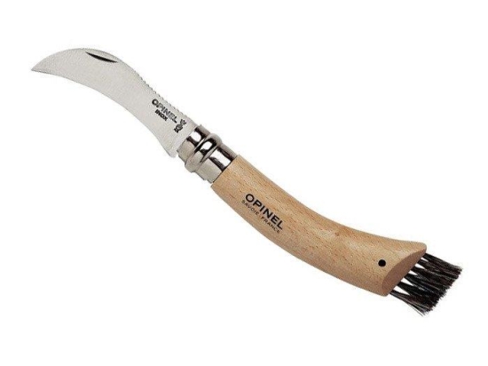 Opinel składany Nóż dla grzybiarzy 08 w eleganckim etui