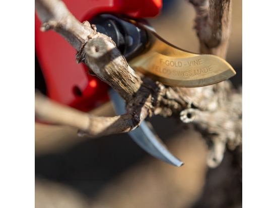 Sekator elektryczny FELCO 834W ostrze 34mm F-Gold,  Bezpieczny System Antyprzecięciowy