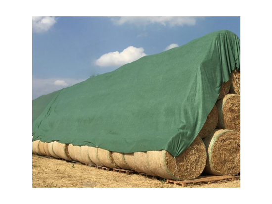 Fliz ochronny WIMAR  do okrywania bel słomy, siana, 145g/m2, rozmiar 6,15 x 12,5m