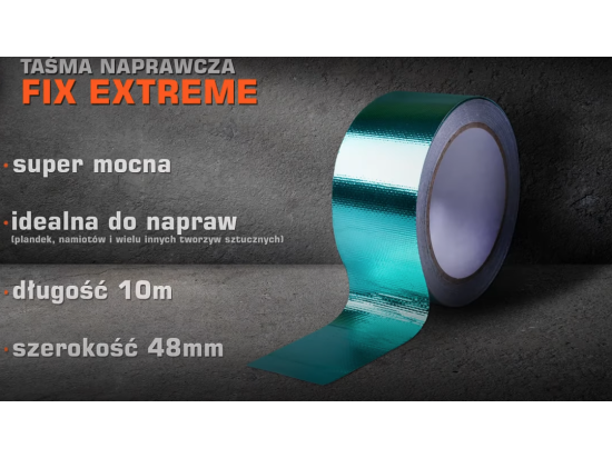 Taśma naprawcza fix extreme do naprawy plandek, namiotów, basenów