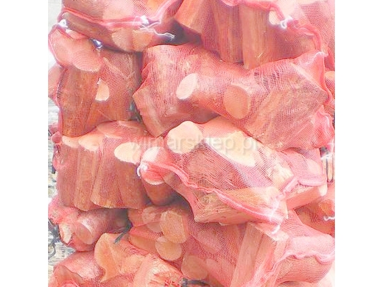 ażurowe worki na drewno 100szt - stabilizowane UV, 50x60 lub 50x70cm