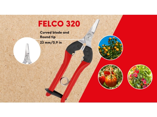 Felco 320 Sekator Nożyce do zbioru owoców, kwiatów