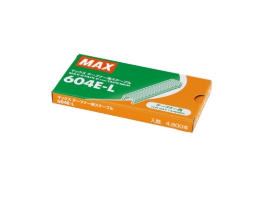 Zszywki 604E-L do tapenerów MAX,op. 4800szt