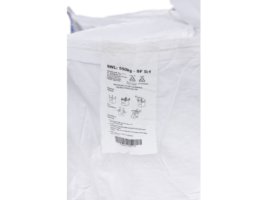 Big Bag 90x90x160cm z fartuchem, 1000kg