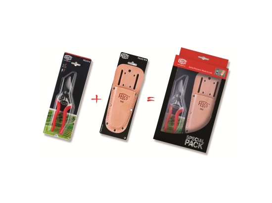 SEKATOR FELCO 6 + SKÓRZANA KABURA NA SEKATOR 910