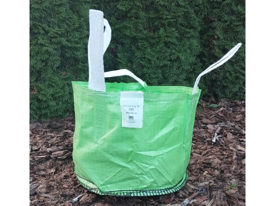 Planterbag, kontener tkany pp, elastyczny pojemnik, worek do roślin ZIELONY