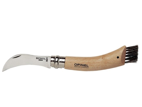 Opinel składany Nóż dla grzybiarzy 08 w eleganckim etui
