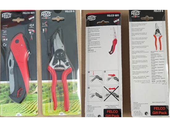 SEKATOR FELCO 6 + PIŁA FELCO 601 - ZESTAW SPECJALNY NA PREZENT