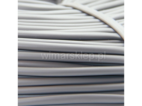 Wężyk sadowniczy, szkółkarski, 4x0,5mm, rolka 5kg, szary