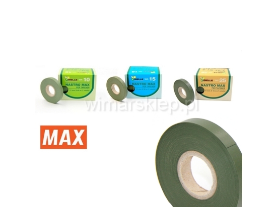Taśmy MAX-tape do tapenerów 10rolek, (warianty 10, 15, 25)