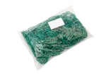 Gumka recepturka średnica 80mm x szerokość 6mm, zielona 1kg