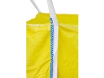 Duży Worek Big Bag na Odpady i Gruz 90x90x120cm, Żółty, 4 Zawiesia, Kieszeń na Dokumenty