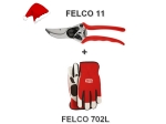 ZESTAW: SEKATOR FELCO 11 + RĘKAWICE 702L