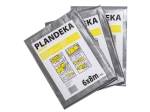 PLANDEKA PE GRUBA,  210g/m2  srebrno-brązowa, ochronna