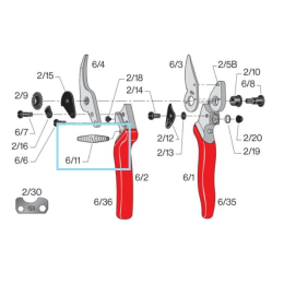 FELCO 6/11 - sprężyna wymienna do sekatora Felco 6