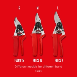 FELCO 12 - Sekator z obrotowym uchwytem rozmiar M