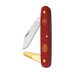 Nóż do okulizacji z chowaną mosiężną szpatułką - 3.91 10 felco victorinox