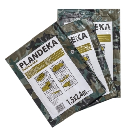 Plandeka MASKUJĄCA,  90g/m2  camo kamuflażowa moro